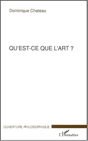 QU'EST-CE QUE L'ART ? (9782738497673-front-cover)