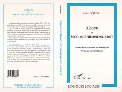 Éléments de Sociologie Phénoménologique (9782738468864-front-cover)