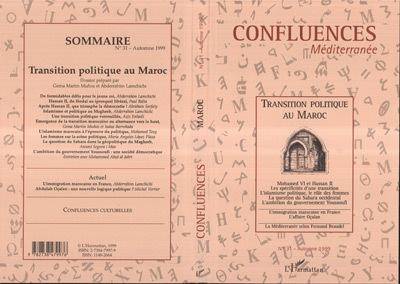 Confluences Méditerranée, Transition politique au Maroc (9782738479976-front-cover)