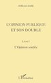 L'OPINION PUBLIQUE ET SON DOUBLE, Livre I, l'opinion sondée (9782738485175-front-cover)