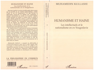 Humanisme et Haine, Les intellectuels et le nationalisme en ex-Yougoslavie (9782738460851-front-cover)