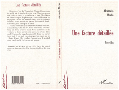 FACTURE (UNE) DÉTAILLÉE (9782738481702-front-cover)
