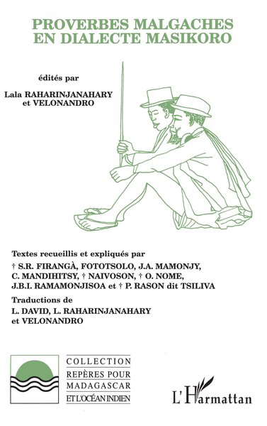 Proverbes Malgaches en dialecte Masikord (9782738440075-front-cover)