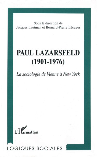 Paul Lazarsfeld (1901-1976) (9782738463654-front-cover)