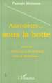 Anecdotes Sous la Botte, Suivi de " Dans les rues de Paris vers la libération " (9782738456809-front-cover)