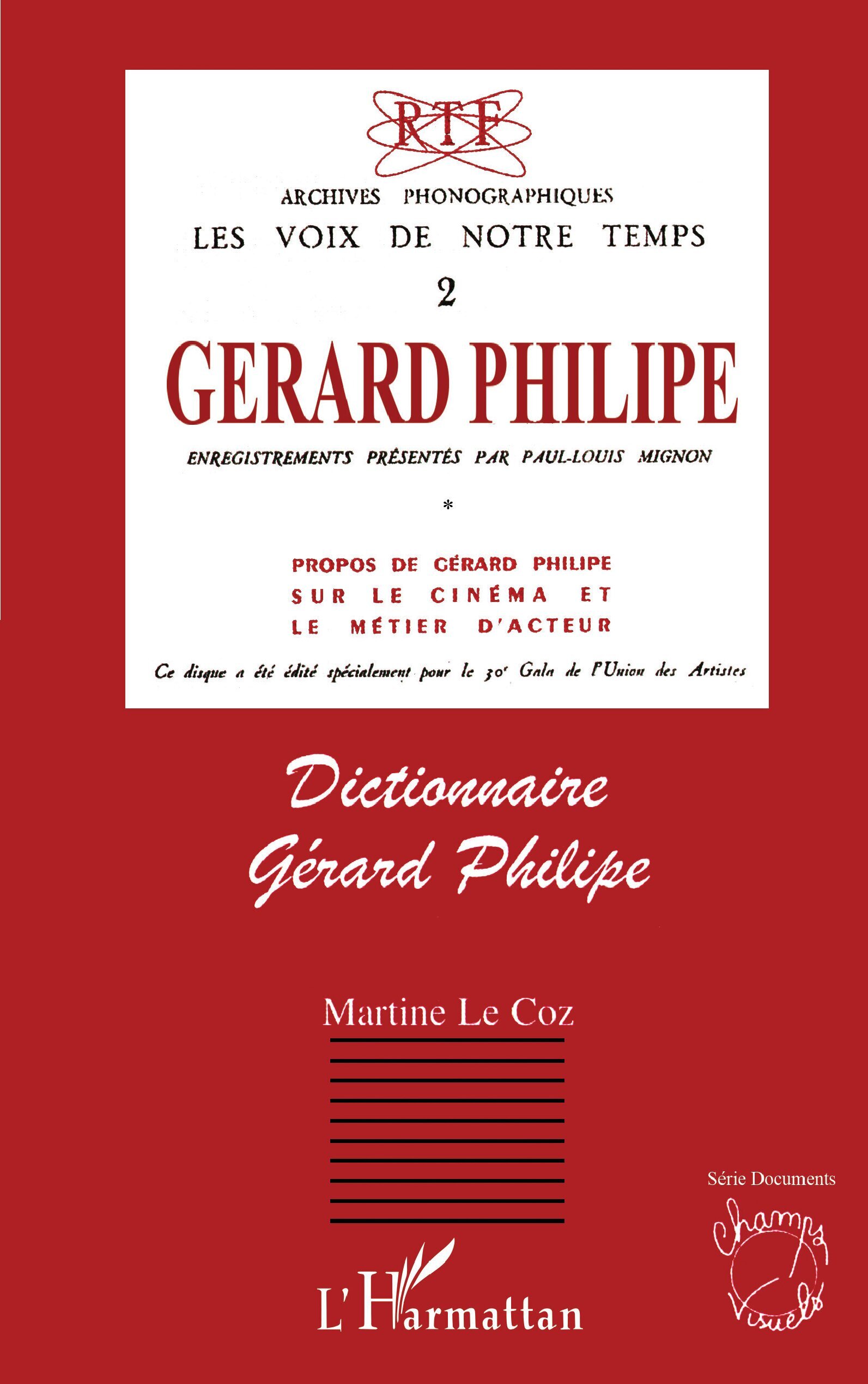 Dictionnaire Gérard Philippe (9782738447449-front-cover)