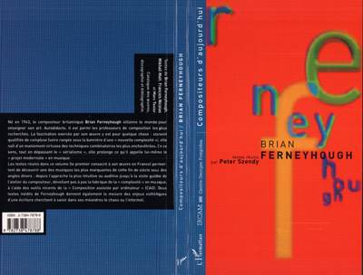 BRIAN FERNEYHOUGH (9782738478788-front-cover)