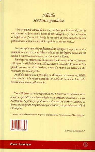 Albilla servante gauloise (9782738486653-back-cover)