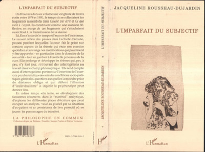 L'imparfait du subjectif (9782738428356-front-cover)