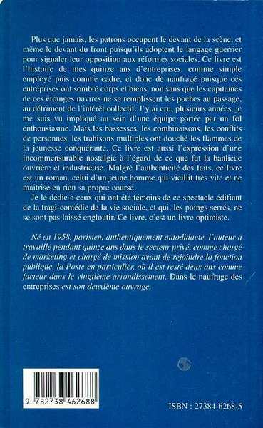 Dans le Naufrage des Entreprises (9782738462688-back-cover)