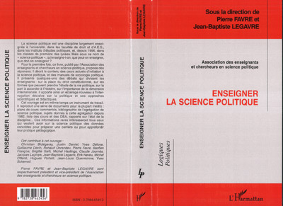 Enseigner la Science Politique (9782738463456-front-cover)