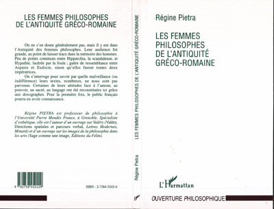 Les femmes philosophes de l'antiquité gréco-romaine (9782738452429-front-cover)