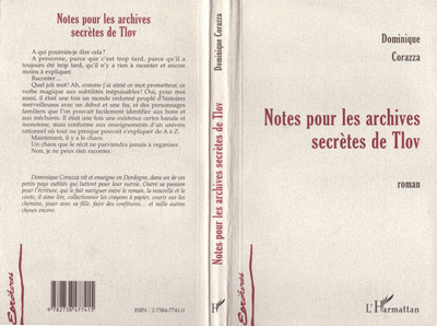 NOTES POUR LES ARCHIVES SECRÈTES DE TLOV (9782738477415-front-cover)