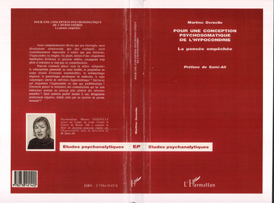 POUR UNE CONCEPTION PSYCHOSOMATIQUE DE L'HYPOCONDRIE (9782738451422-front-cover)