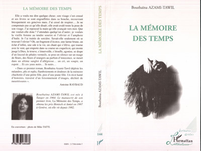 LA MÉMOIRE DES TEMPS, Bouthaïna AZAMI-TA WIL (9782738464460-front-cover)