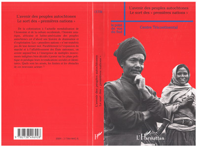 L'AVENIR DES PEUPLES AUTOCHTONES LE SORT DES " PREMIÈRES NATIONS " (9782738496928-front-cover)