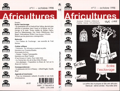 Africultures, Lesclavage en Afrique (9782738469557-front-cover)