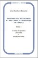 Histoire de l'entreprise et des chefs d'entreprise en France, Le temps des pionniers (1830-1880) - Entreprendre - Tome I (9782738498823-front-cover)