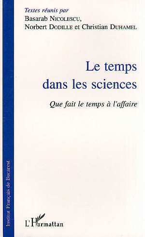 Le temps sans la science, Que fait le temps à l'affaire? (9782738432469-front-cover)