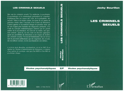 LES CRIMINELS SEXUELS (9782738478153-front-cover)