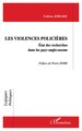 VIOLENCE POLICIÈRES, État des recherches dans les pays anglo-saxons (9782738474964-front-cover)