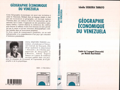 Géographie économique du Venezuela (Traduit de l'espagnol par Michèle Baud-Belaich) (9782738452092-front-cover)