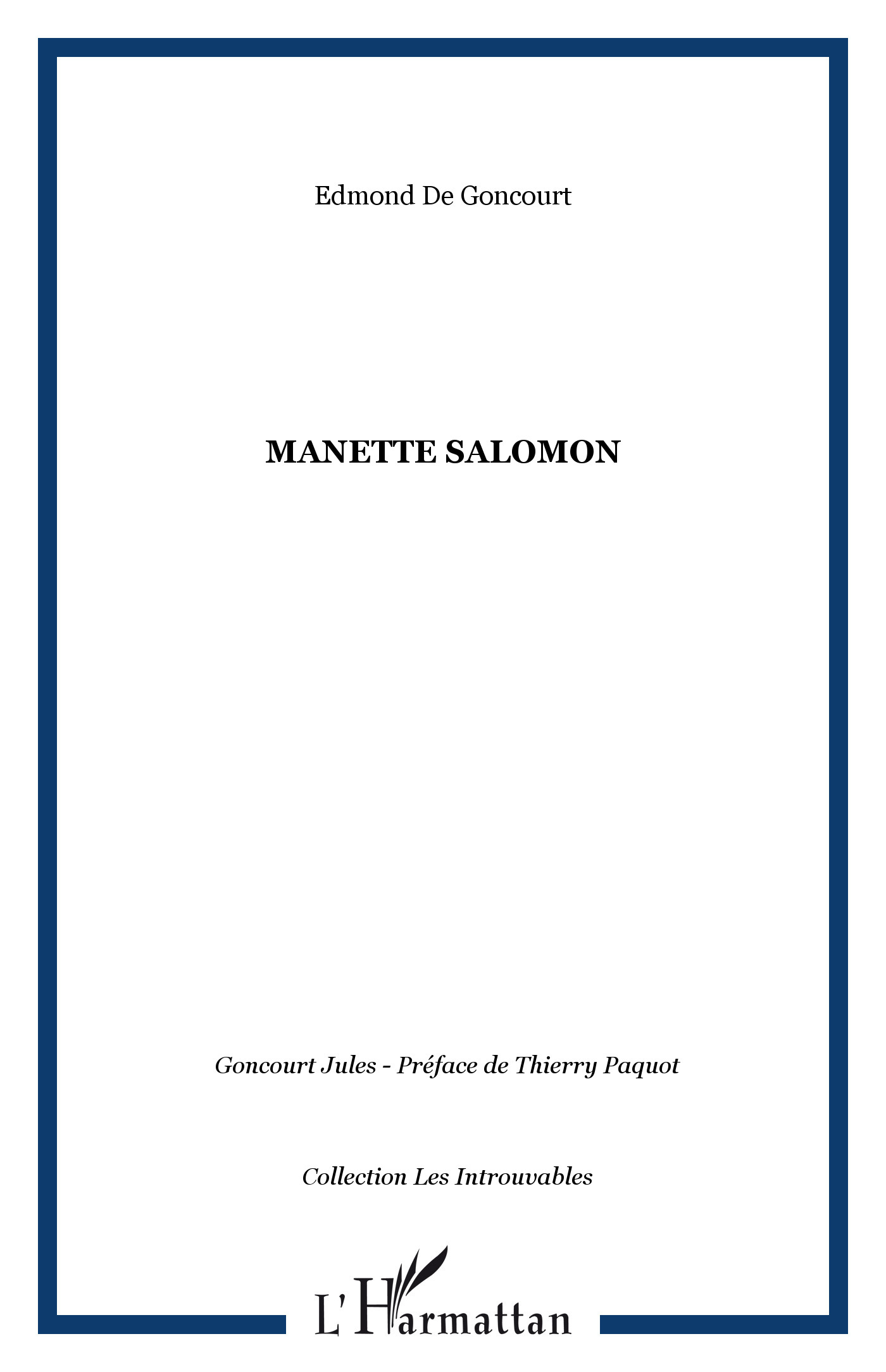 Manette Salomon (9782738420794-front-cover)