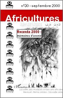 Africultures, Rwanda 2000 : mémoires d'avenir (9782738493774-front-cover)