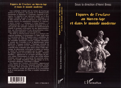 Figures de l'esclave au Moyen-âge et dans le monde moderne (9782738443465-front-cover)