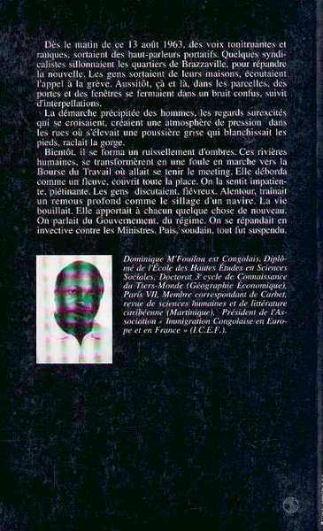 Vent d'espoir Sur Brazzaville (9782738410986-back-cover)