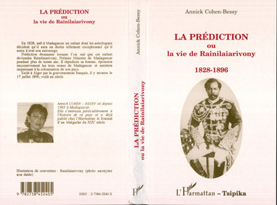 La prédiction ou la vie de Rainilaiarivony, 1828-1896 (9782738452405-front-cover)