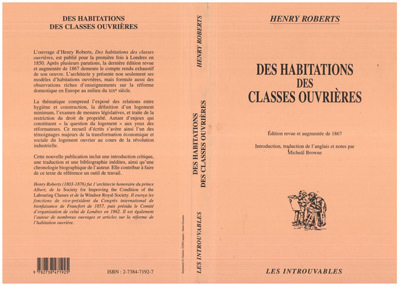 HABITATIONS (DES) DES CLASSES OUVRIÈRES (9782738471925-front-cover)