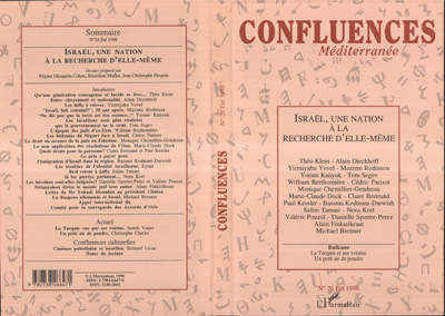 Confluences Méditerranée, Israël, une nation à la recherche d'elle-même (9782738466471-front-cover)