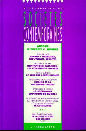 Sociétés Contemporaines, Autour d'Everett C. Hughes (9782738455703-front-cover)