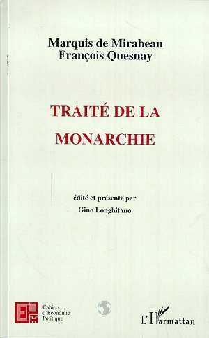 TRAITÉ DE LA MONARCHIE (9782738484499-front-cover)