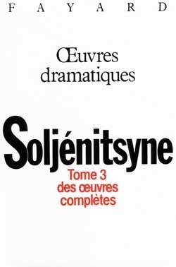 oeuvres complètes, oeuvres dramatiques (9782213017563-front-cover)