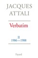 Verbatim, Chronique des années 1986-1988 (9782213032016-front-cover)