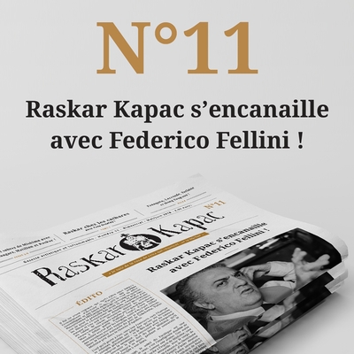Raskar Kapac n° 11, Gazette artistique et inflammable (9782268100067-front-cover)