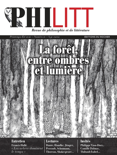 Philitt n°10, La forêt, entre ombres et lumière (9782268103709-front-cover)