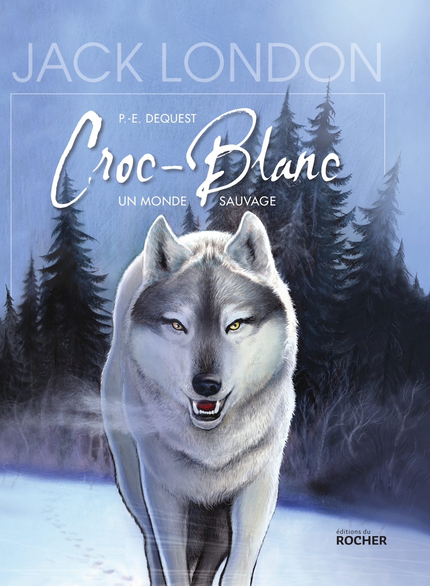 Croc-Blanc, d'après l'oeuvre de Jack London (9782268104270-front-cover)