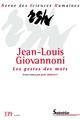 Jean-Louis Giovannoni. Les gestes des mots, Revue des Sciences Humaines, n° 339/Juillet-septembre 2020 (9782913761865-front-cover)