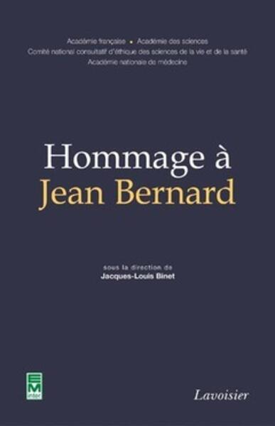 Hommage à Jean Bernard (9782743009649-front-cover)