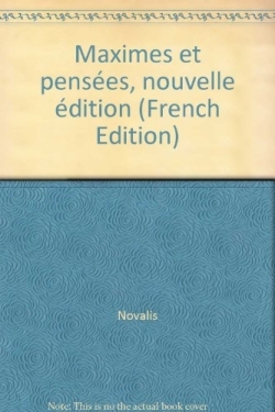 Maximes et pensées (9782850552281-front-cover)