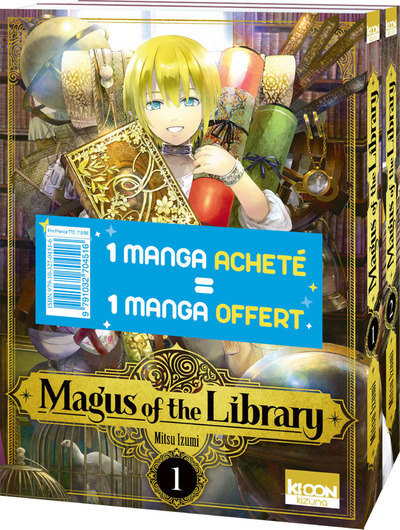 Pack offre découverte Magus of the Library T01 & T02 (9791032707555-front-cover)