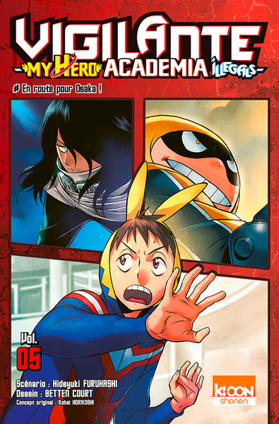 Vigilante - My Hero Academia Illegals T05 (9791032703694-front-cover)