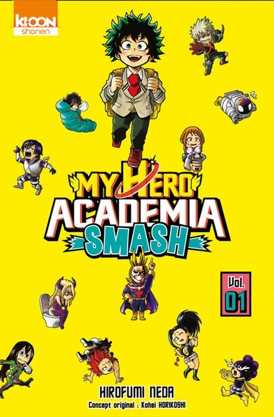 My Hero Academia Smash T01 (9791032710821-front-cover)