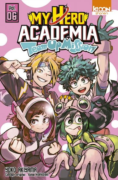 My Hero Academia Team Up Mission T06 (9791032719305-front-cover)