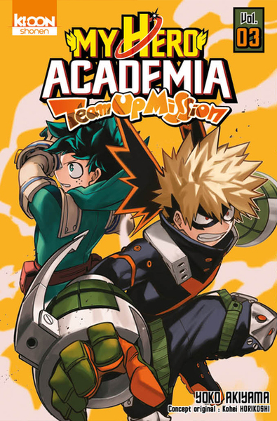 My Hero Academia Team-up Mission T03 (9791032710395-front-cover)