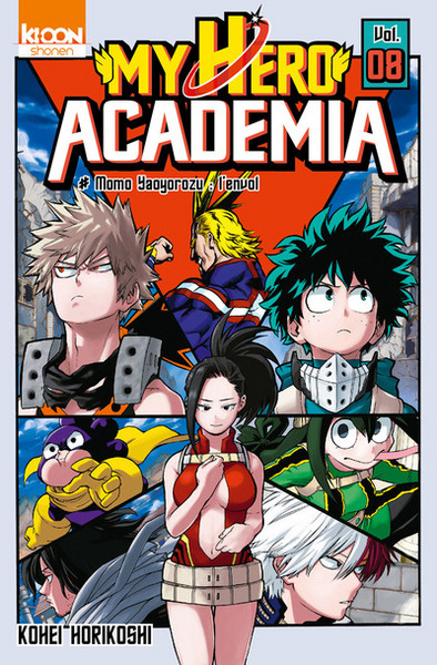 My Hero Academia T08 (9791032700754-front-cover)