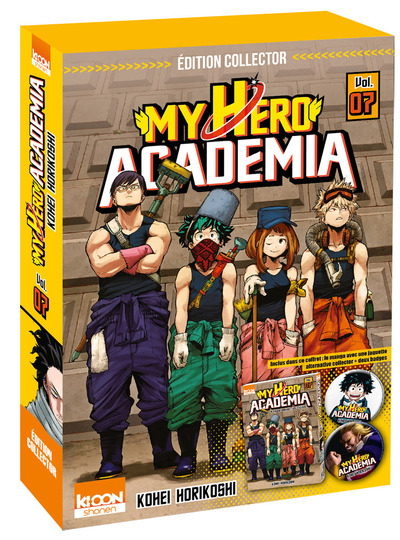 My Hero Academia T07 - Edition collector (9791032700532-front-cover)